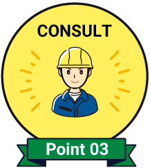 工事の相談もできる